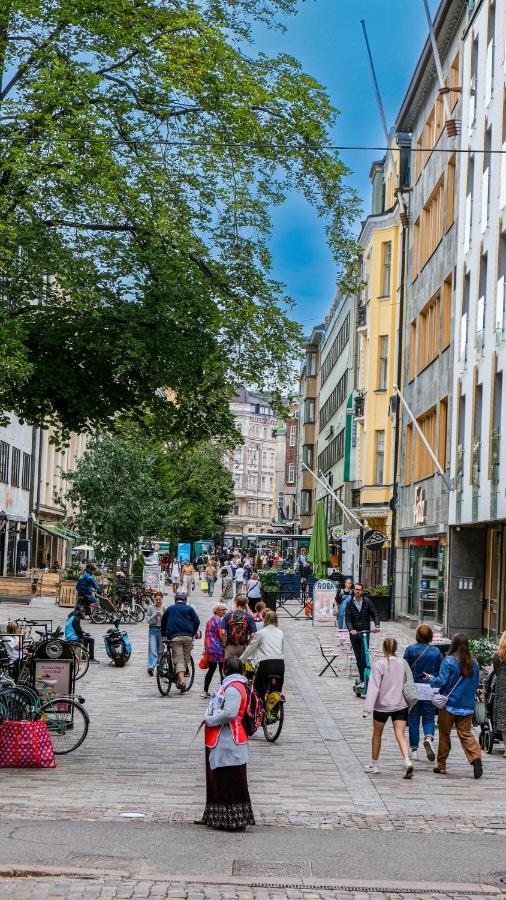 Nice Studio Apartment On A Pedestrian Street Helsinki Ngoại thất bức ảnh